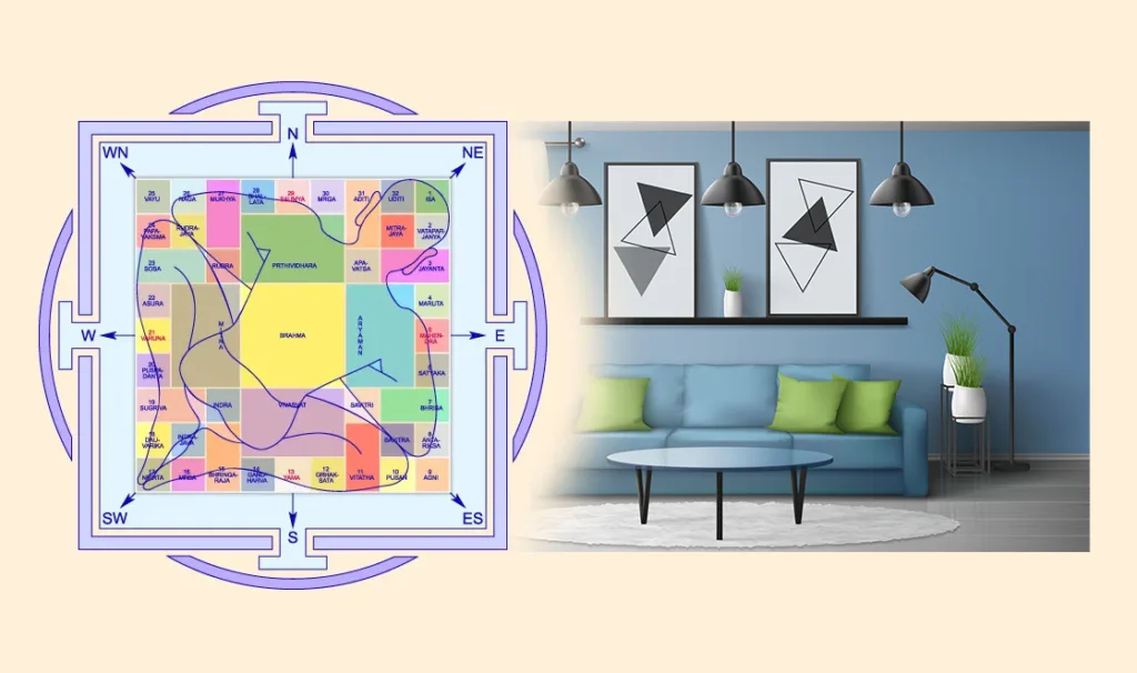 Vastu in Geometric wall Design