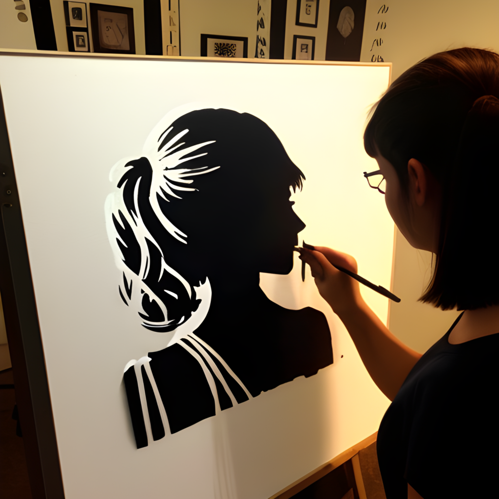 Silhouette, Drawing, History & Techniques